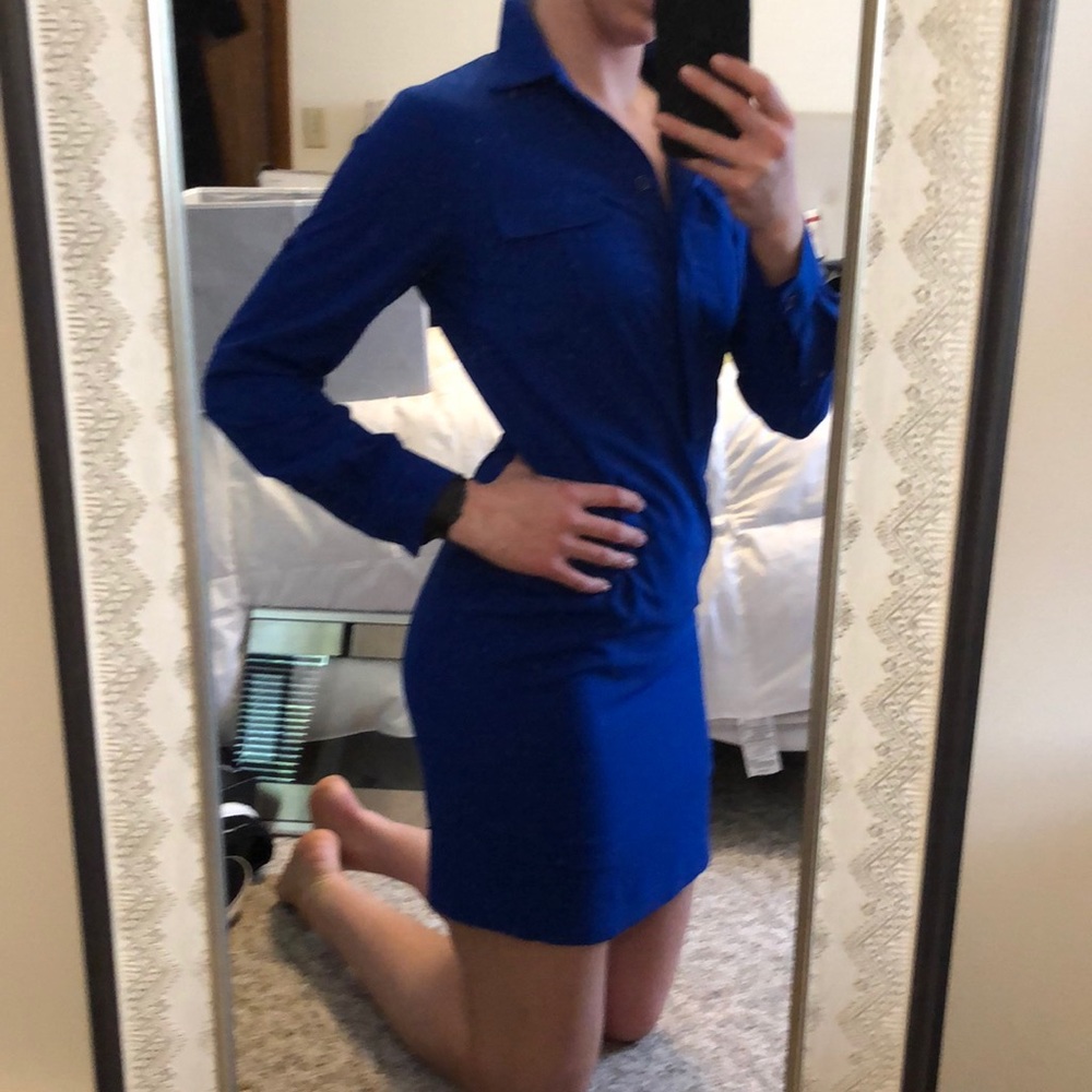 Calvin Klein Women’s Blue Dress